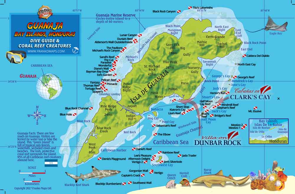 Guanaja Dive Sites